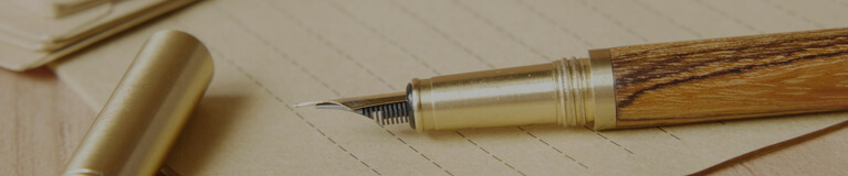 pen and letter